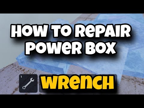 How to Repair Power Box in Bumpy Flight Roblox | wrench