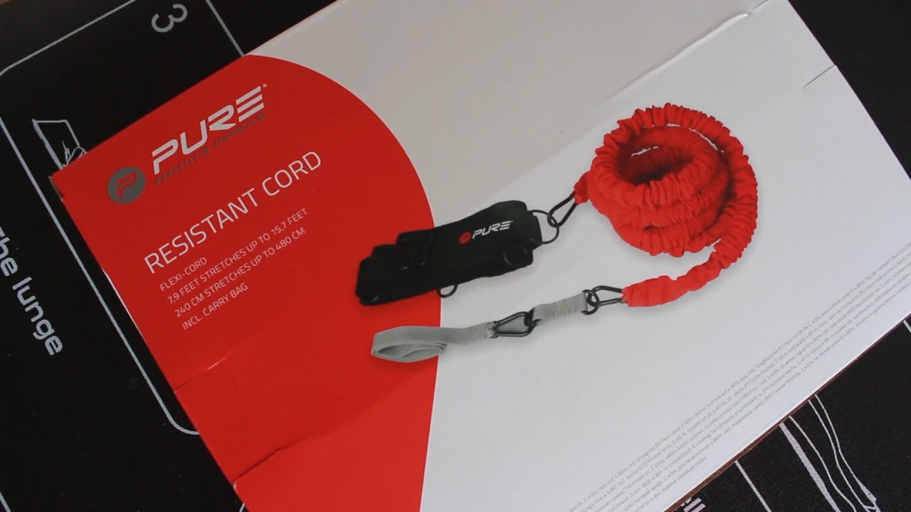 Спортивный амортизатор PURE2IMPROVE RESISTANT CORD | распаковка