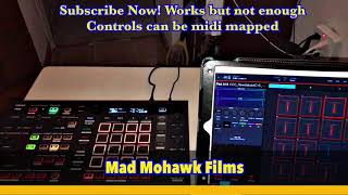 Toraiz Squid controlling iMPC Pro 2 on an iPad proof of concept