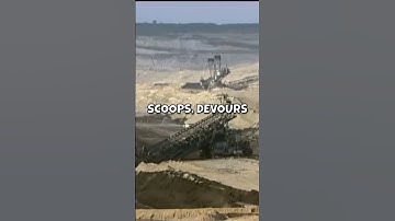 The LARGEST Machine EVER Built (31,300,000 lb) #technology #trending