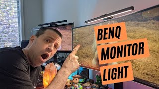 Best Computer Monitor Light Review And Demo Benq ScreenBar e Reading Lamp