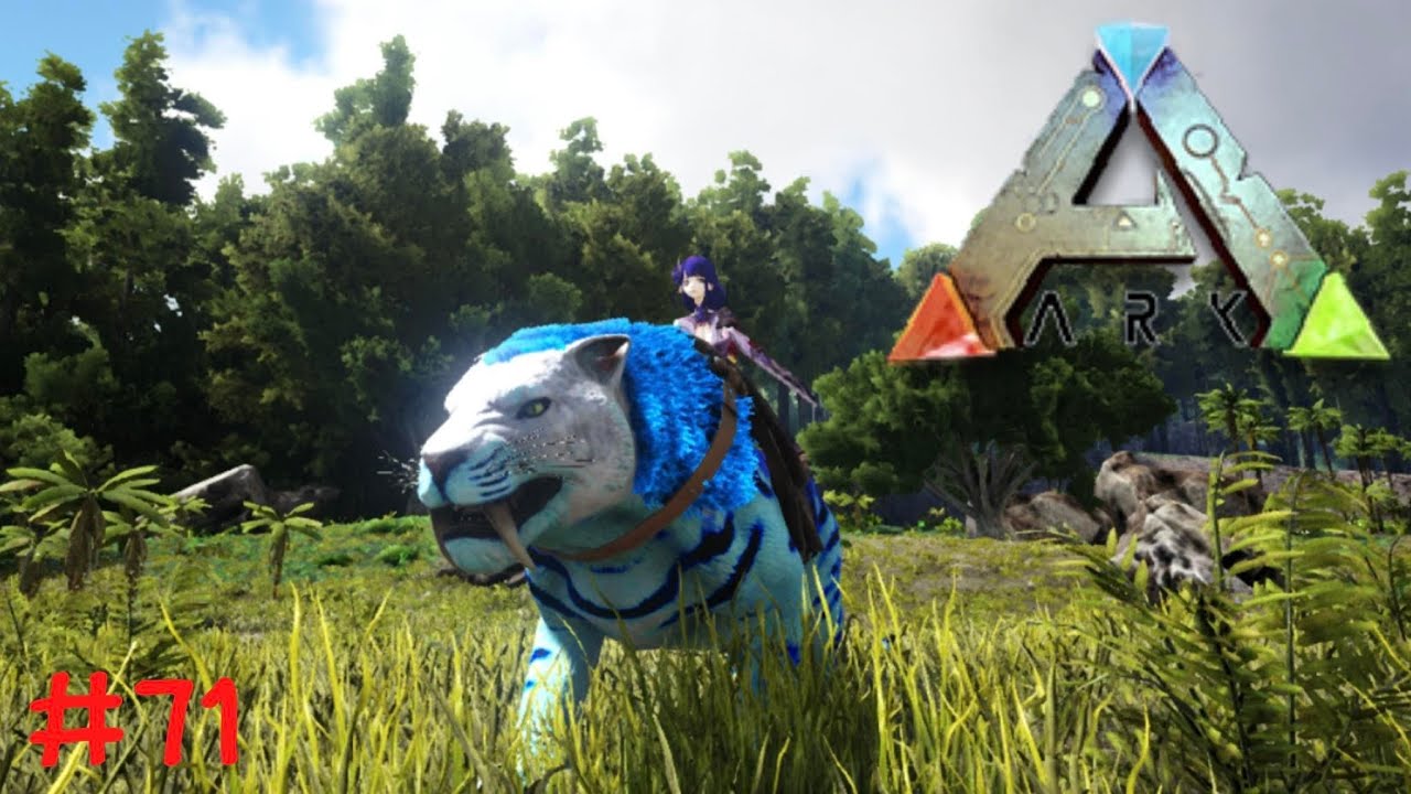 ARK Survival Evolved EP.71 จับเสือน้ำแข็ง (Badass Ice Sabertooth) - YouTube