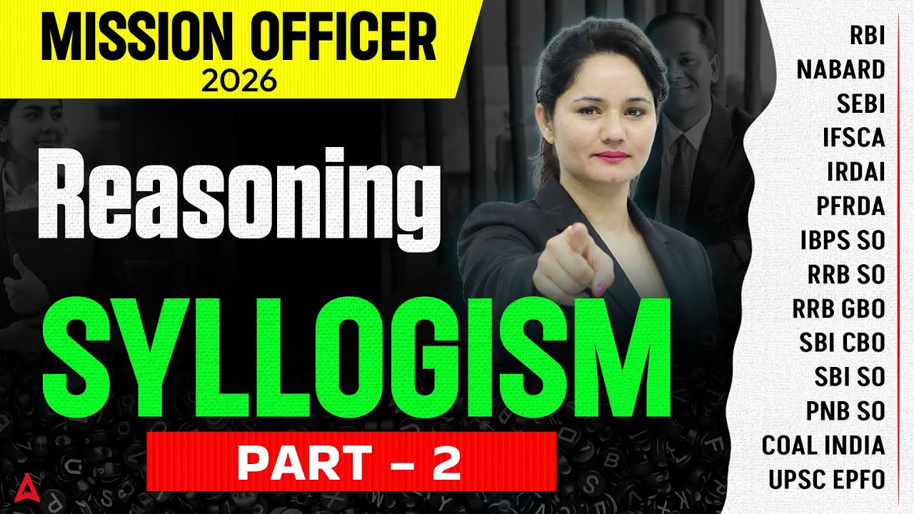 Reasoning Syllogism Part-2 for Bank Exams 2026 | Mission Officer 2026 | By Neelam Gahlot