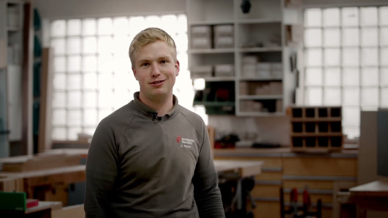 Mitarbeiter Portrait, Schreinerei Baulesch