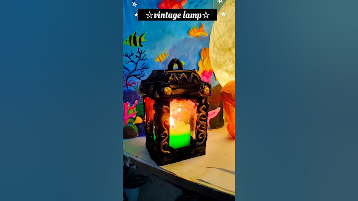 Diy cardboard lamp #❤️‍🔥🤌#diy #craft #lamp #explore #cardboard #ytshorts #vintage