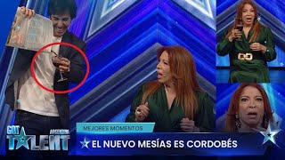 El mago “Jesús” se hizo presente en Got Talent y convirtió el agua en fernet