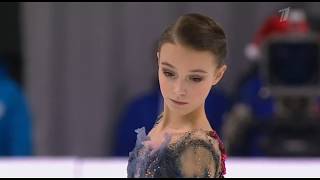 Анна Щербакова (Anna Shcerbakova). Чемпионат России Rc 2020 Короткая Программа Sp