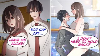 Manga Dub My Childhood Friend Who Lost Her Parents Became My Step-Sister Romcom