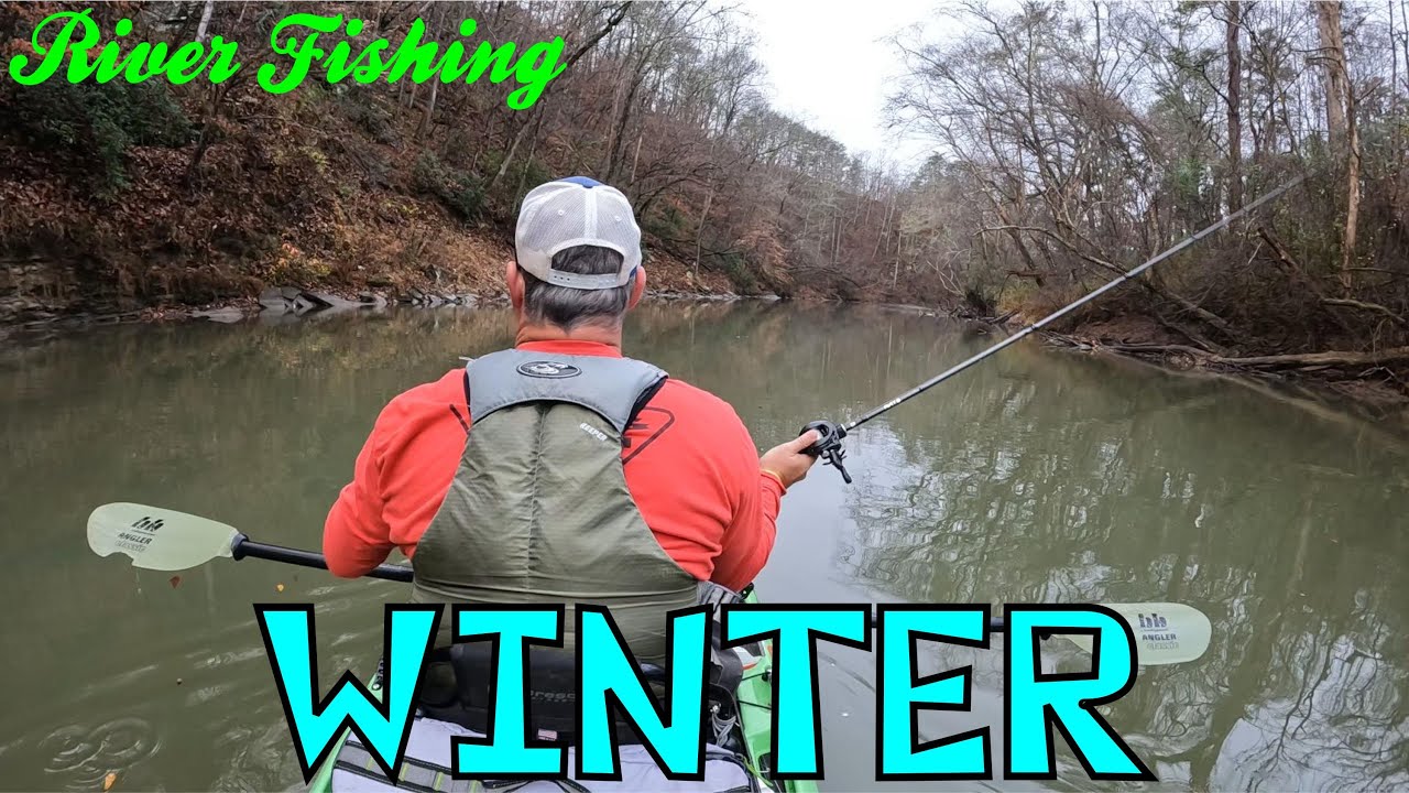 Winter Bass Fishing On A Small River