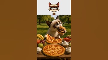 Sprunki OC_ Grumpy Cat Plankton Are Eating Breakfast In Real Life #incredibox #sprunki
