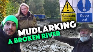 MUDLARKING a broken river + Clean Up Special!