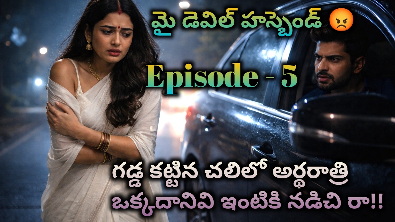 మై డెవిల్ హస్బెండ్ 😡 5 గడ్డ కట్టిన చలిలో అర్థరాత్రి ఒక్కదానివి ఇంటికి నడిచి రా!!|| Wife and husband