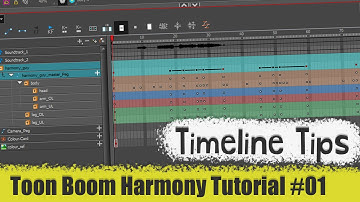 Toon Boom Harmony Tutorial #01 - Timeline Tips