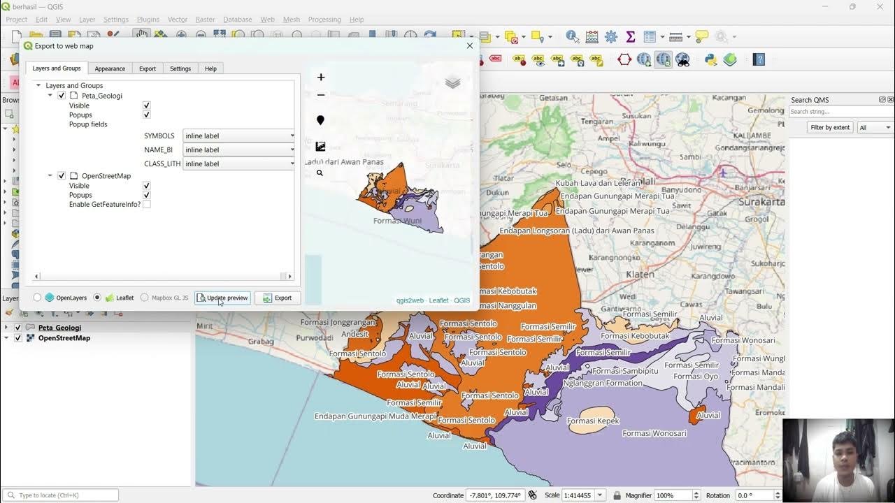 pembautan map berbasis web secara di akses secara offline (peta geologi)