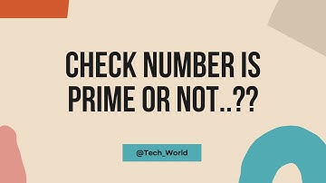 P2_Check Number is Prime Or Not #javaprogramming #interview