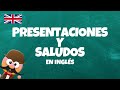 Presentaciones y saludos conociendo a alguien  ingls para nios con mr pea english for kids