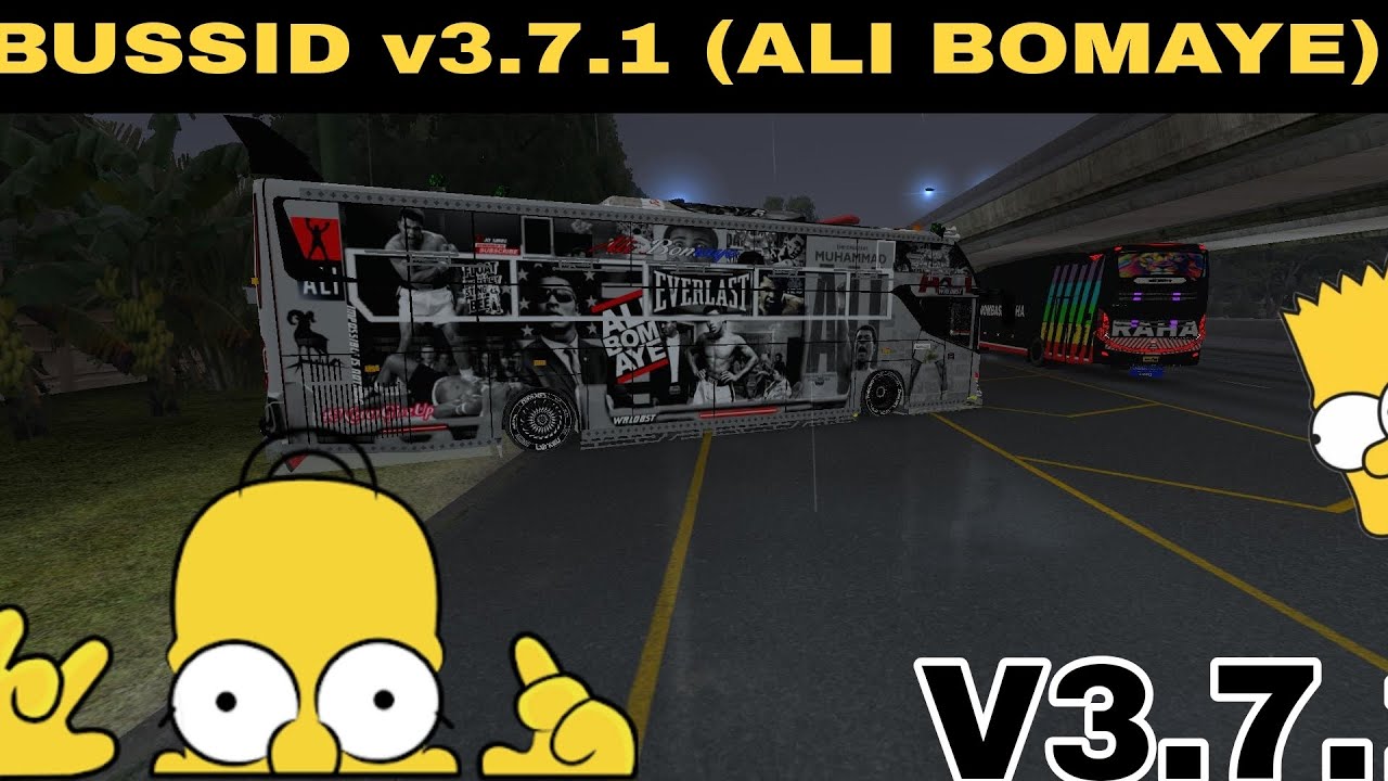 BUSSID v3.7.1(🥊Ali bomaye livery🥊)