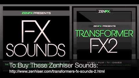 Transformer FX 2 - 630 New Transformers Sound FX & Robotic FX Out Now!