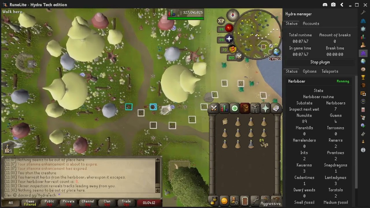 Auto Herbiboar (Runelite) YouTube