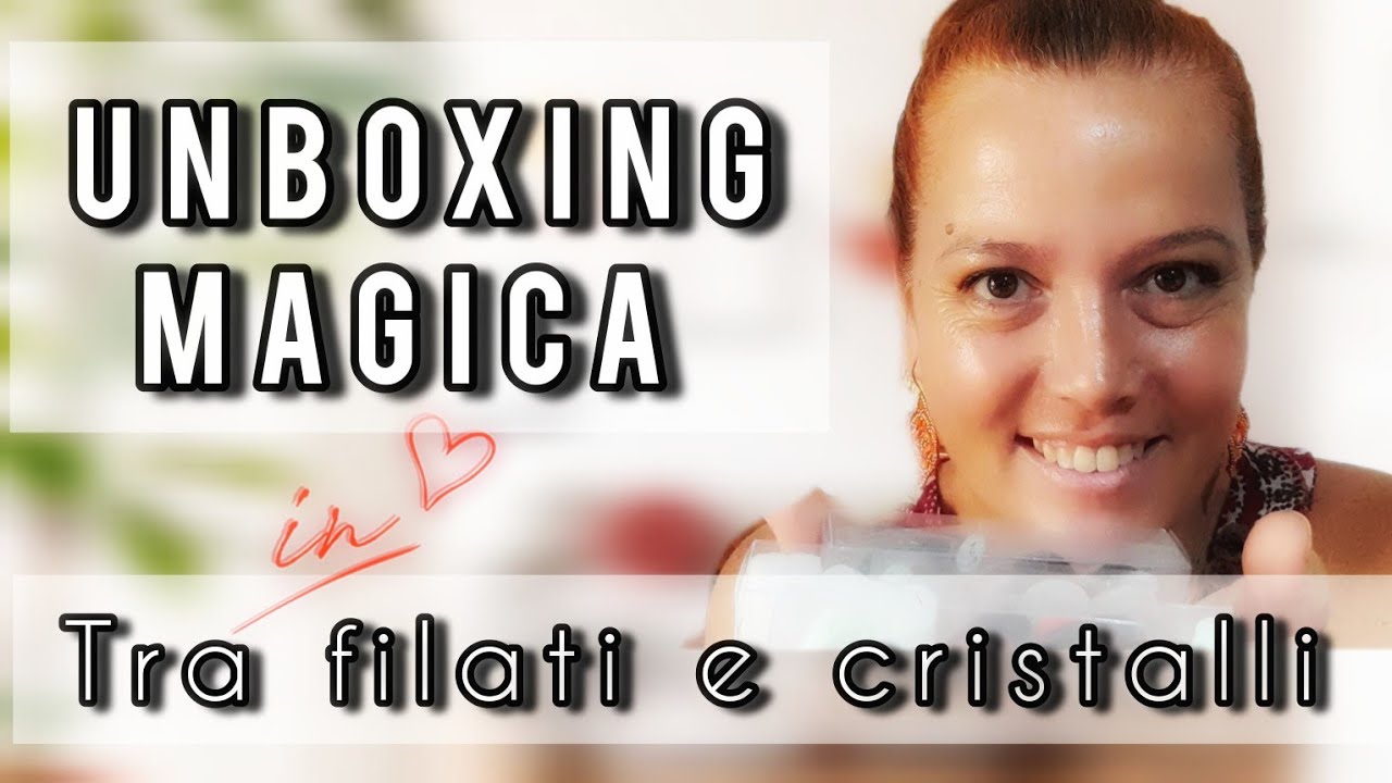UNBOXING  Tesori di Luce: Sveliamo Cristalli e Filati per Gioielli IncantatI 