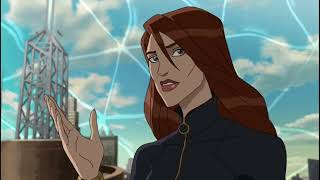 Black Widow - Skills and Fights from Ultimate Spider-Man
