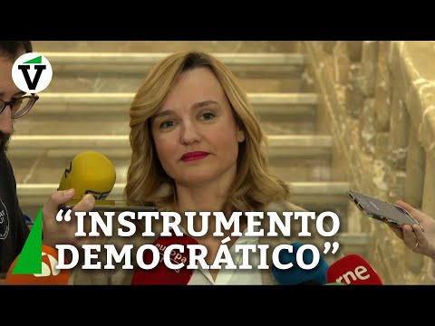 Pilar Alegría afirma que la moción de censura en Pamplona es un 