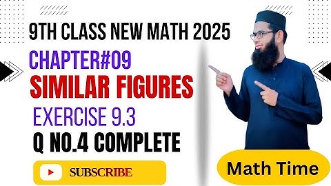 Class 9th New Math | Exercise 9.3 Q4 Complete Solution | Chapter 9 | Find Missing Values of Solids