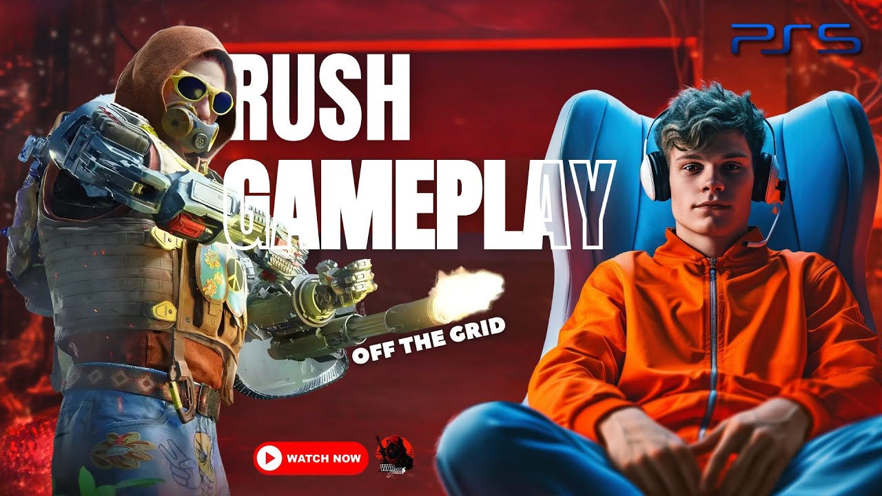 RUSH Gameplay in Off The Grid  | PS5 Action Explodes