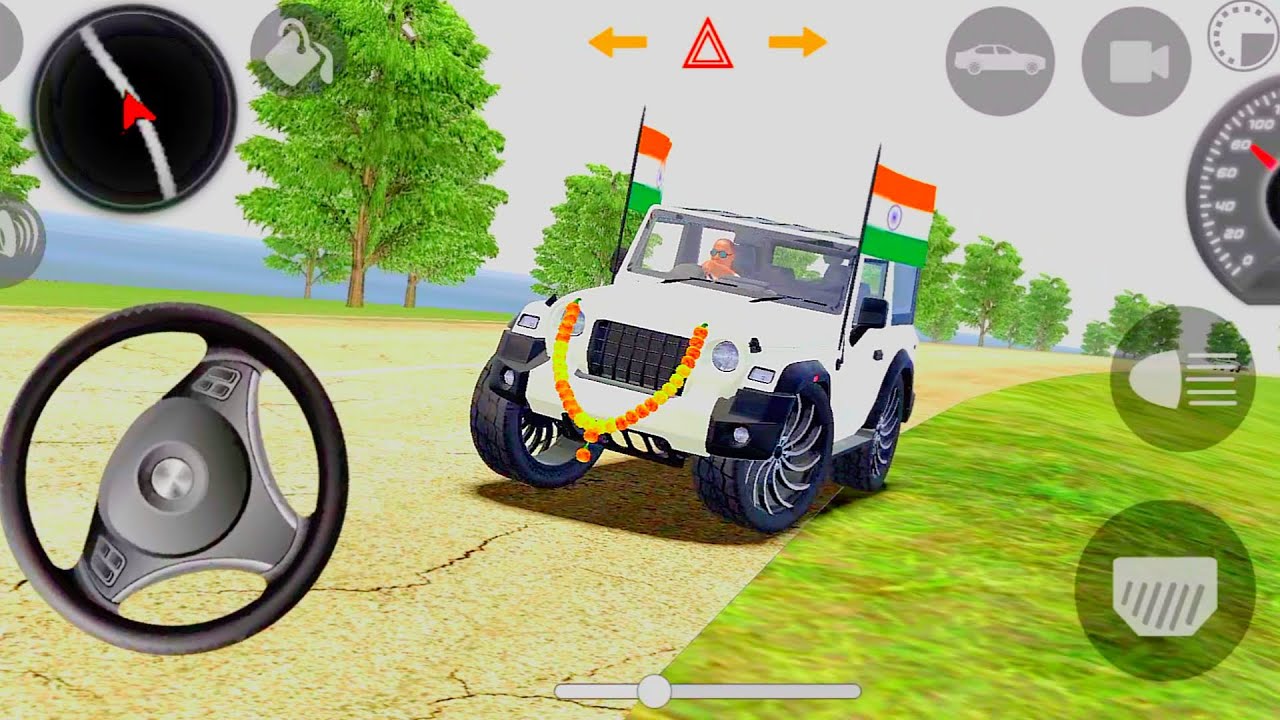 Thar (Song) 😈🔥 Modified Mahindra Thar: Car Games ( Gadi Wala Cartoon) Gameplay video part - 1120