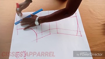 How to draft a BASIC BODICE pattern[DETAILED]
