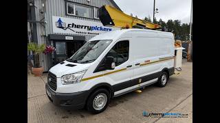 2015 Ford Transit Versalift ETM 36 Access Platform Cherry Picker - 13.2 Metre - AF15 YDH