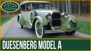 A 1920s Road Car with Indy 500 Winning DNA — Donald Osborne Drives the 1923 Duesenberg Model A!