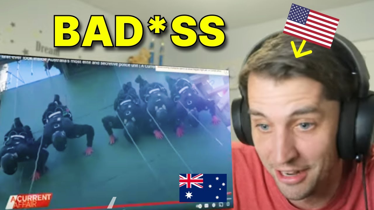 American reacts to the Australian Federal Tactical Police