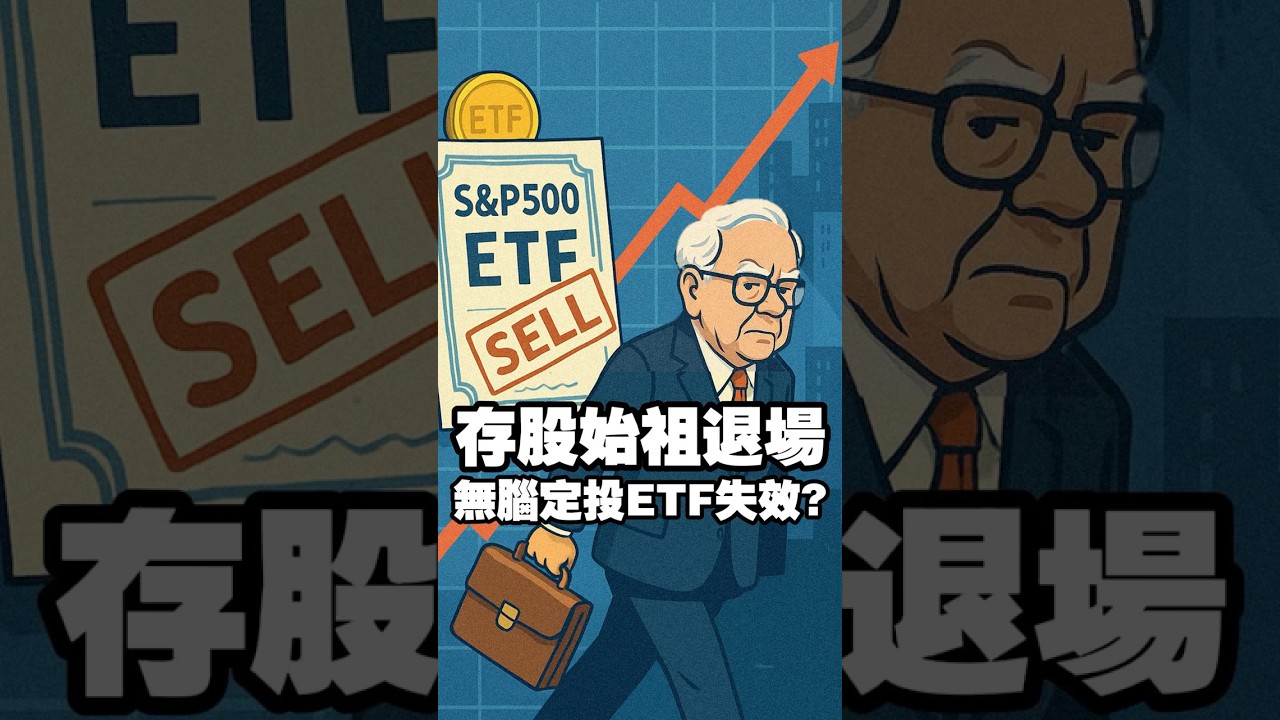 存股始祖退場 無腦定投ETF失效? #巴菲特 #定期定額 #ETF #存股 縮圖