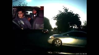 Car Jumps Unexpectedly, Nearly Causing a Crash