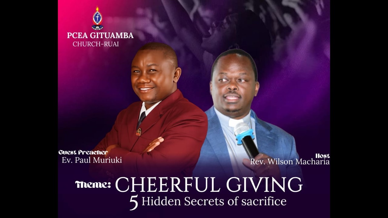 Ibada ya Kiswahili || Februari 15, 2026 || CHEERFUL GIVING By Ev. Paul Muriuki