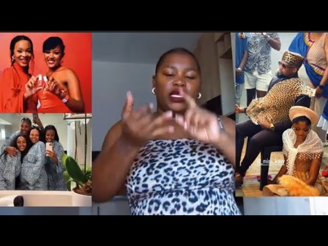 Kgomotso Snubs Sineg and influencer friends at her Wedding/Sinegugu gets  Attacked