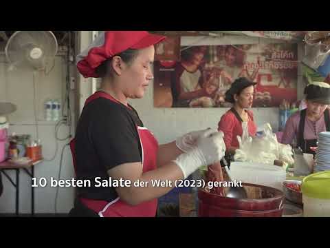 Som Tam (Papayasalat) ist das sechstbeste Salatmenü der Welt.