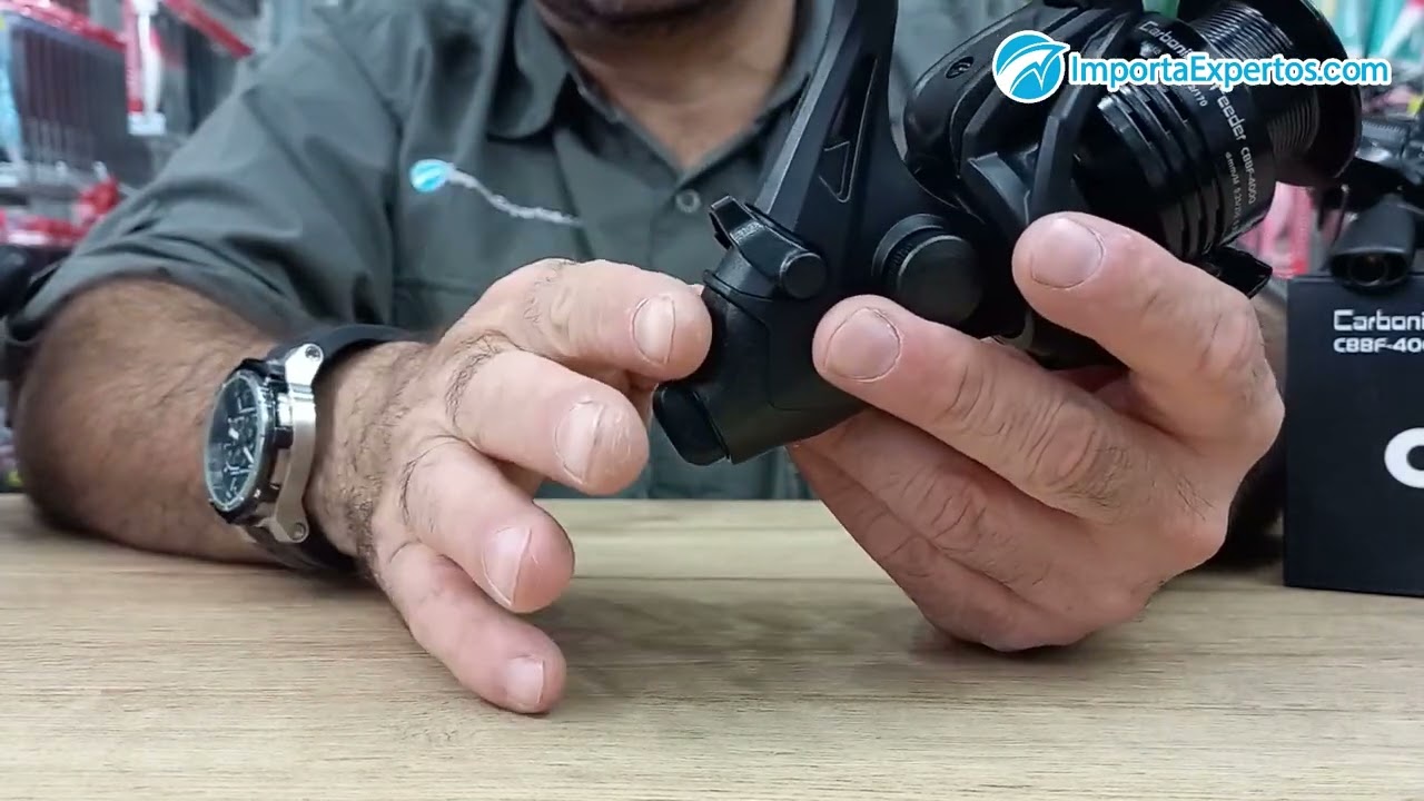 Video 132 - Carrete Okuma Carbonite B-Feeder Spinning