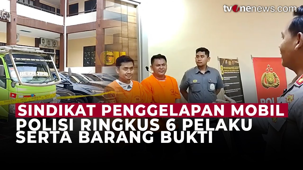 Polisi Ringkus 3 Sindikat Penggelapan Mobil, Sita 6 Unit sebagai Barang Bukti | OneNews Update