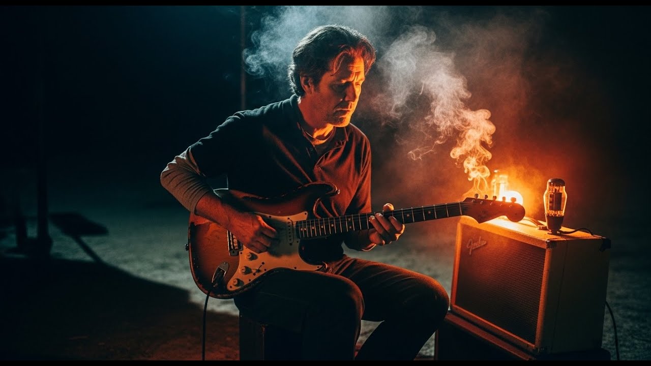 Relaxing Vintage Blues Music | Slow Electric Guitar