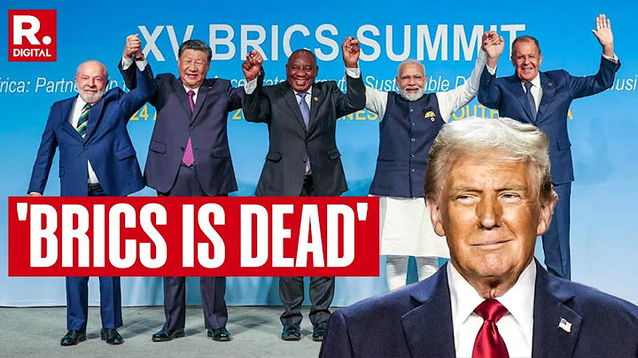 Trump Declares 'BRICS is Dead,' Threatens 100% Tariff on Bloc Leaders Over Challenging the Dollar