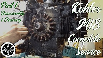Kohler Magnum M18 Complete Service - Part 1: Disassembly & Cleaning