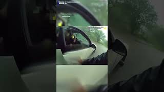 An officer walked into a flooded roadway to save a baby