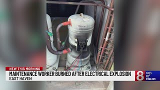 Maintenance worker burned following fire at bowling alley in East Haven