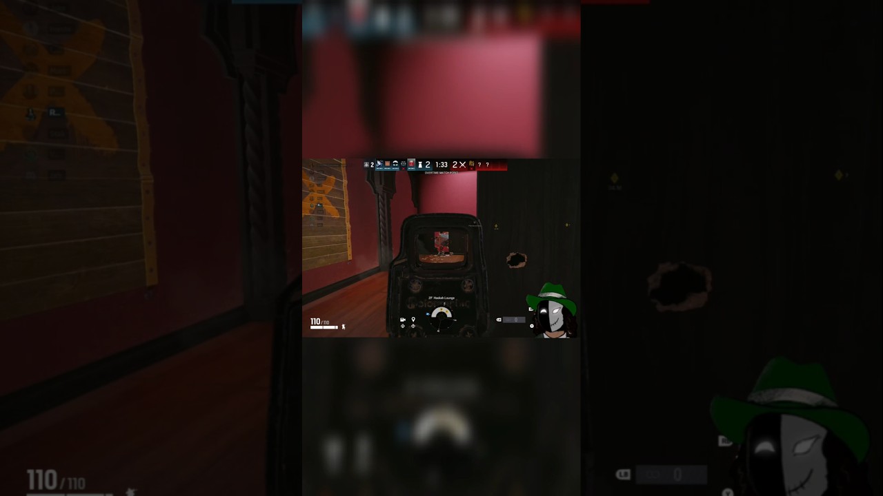 The definition of 'unlucky' is standing where I'm shooting #content #twitch #rainbowsix  #youtube