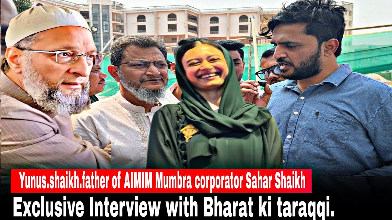 Yunus.shaikh.father of AIMIM Mumbra corporator Sahar Exclusive Interview with Bharat ki taraqqi.