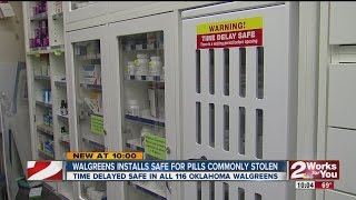 Walgreens Installs Safes For Commonly Stolen Pills