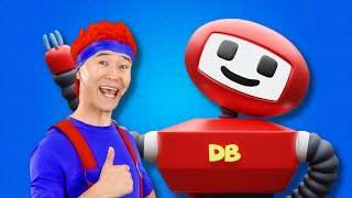 Yes, I Can! Helpful Robot | D Billions Kids Songs Resimi