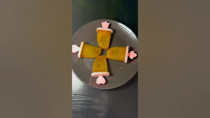 Easy homemade popsicle #icecream #homemade #popsicle #shorts @Itsmuntahakhanam
